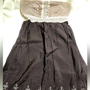 Boho mini dress